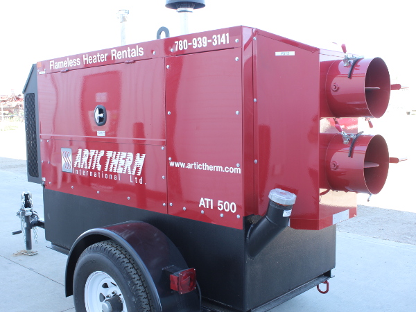 ATI-500 Flameless Heater - Detail View 1